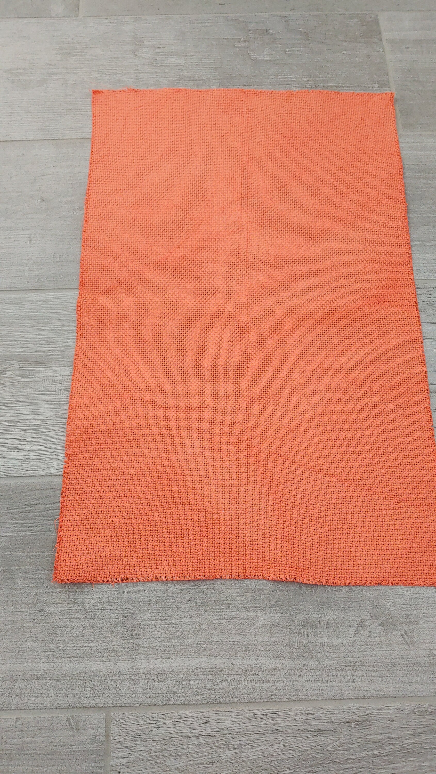 Yellow/orange Aida Cloth 14 and 16 Count Hand Dyed Cross Etsy