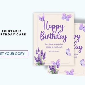Biglietto di auguri di buon compleanno / Biglietto di compleanno fatto a mano / Biglietto di compleanno personalizzato / Biglietto di compleanno unico / Biglietto di auguri di compleanno