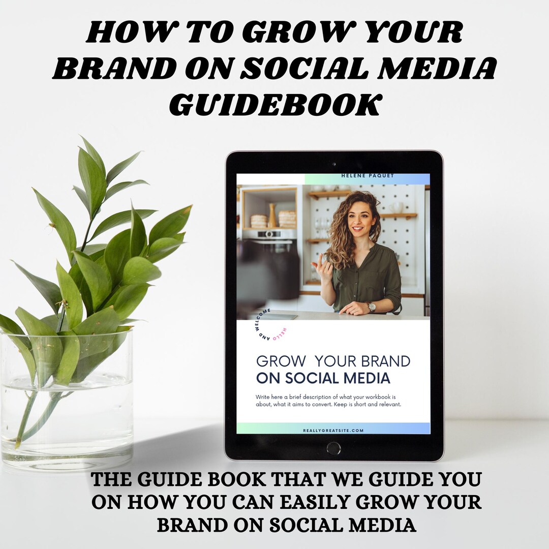 How to Grow Your Brand on Social Media Guidebook | Social Media ...