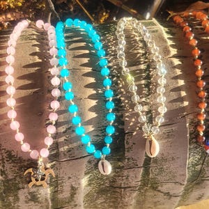 Beaded Cowrie Shell Necklaces | Customize