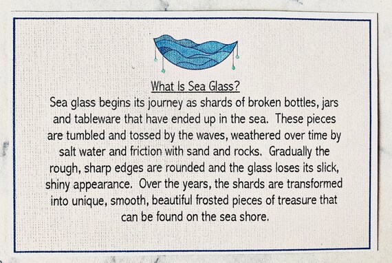 Welsh. Seafoam Sea Glass Necklace Pendant