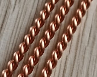 Hilo de cobre trenzado 1 m - 2 x 1,4 mm