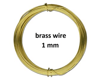 Messing draad (1.0mm) | 5 meter