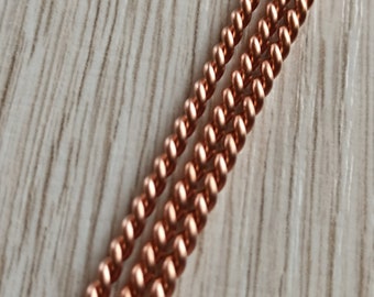 Getwist koperdraad 1 m - 2 x 1,2 mm