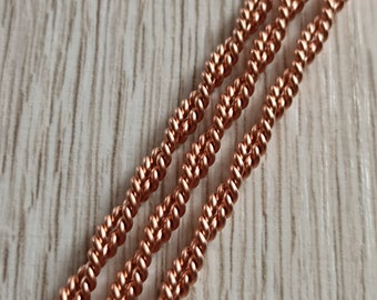 Hilo de cobre trenzado 0,5 m - 4 x 1 mm