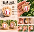 Baseball Glove Clicker Keychain | Baseball Fidget Clicker | 3D Printed Baseball Gift | Sports Keychain | Sensory Clicker | Baseball Team Gif