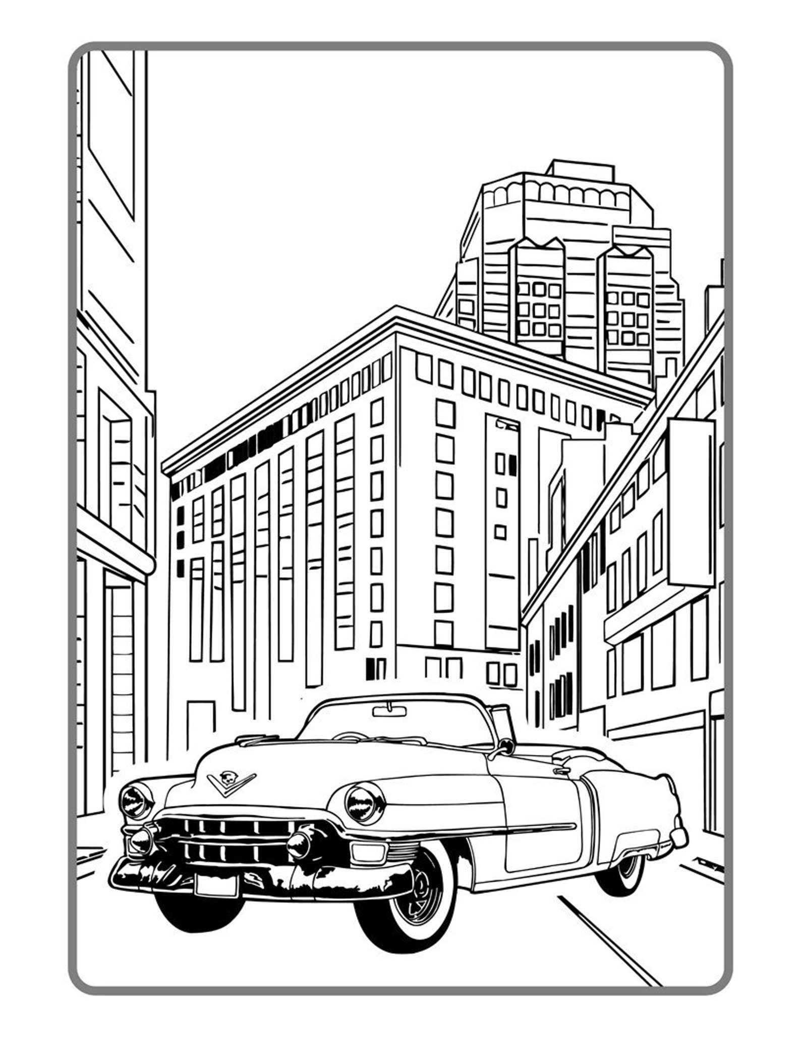 Cars and Construction Coloring Pages 88 Pages - Etsy