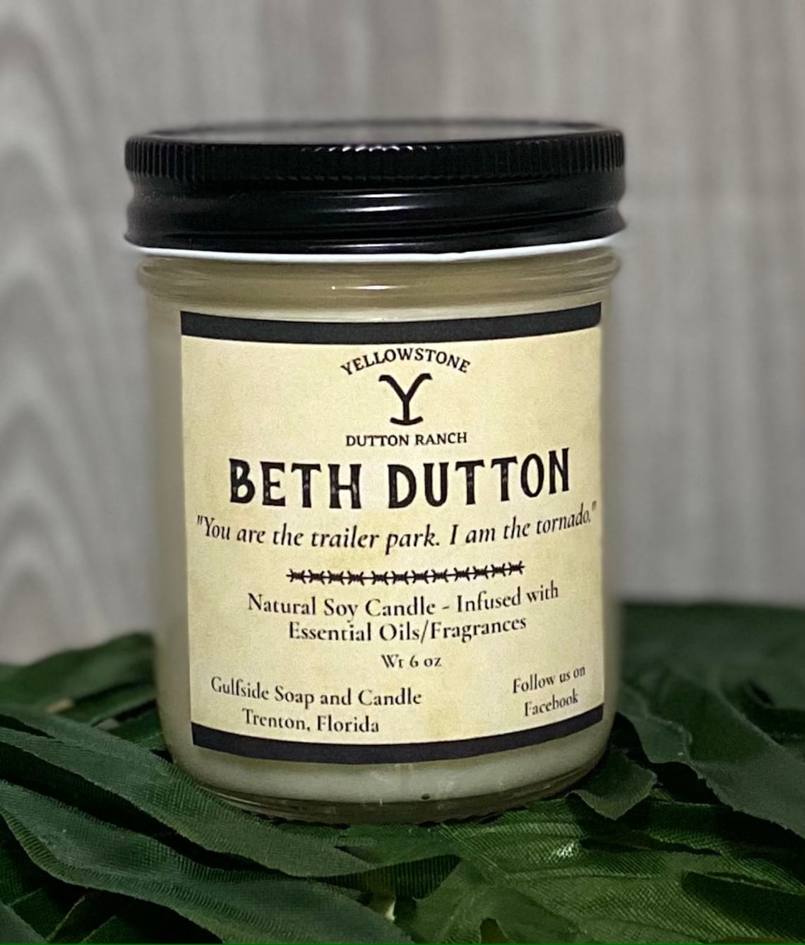 Yellowstone Beth Dutton Soy Candle Etsy