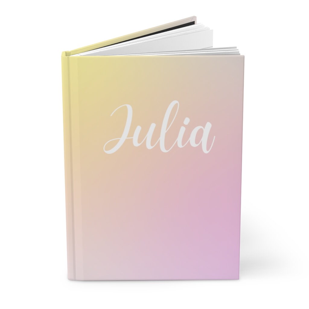 Custom Name Journal Fun Print Journal for Her Personalized | Etsy