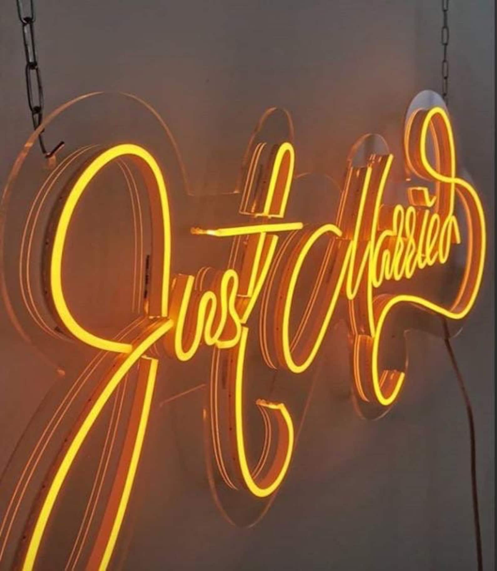 Neon signboard Etsy