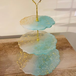 3 Tier Resin Cake Stand…Cupcake Stand…Wedding Item…Party Item