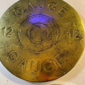 Shotgun Shell Coasters…12 Gauge Coasters…Man Cave Gift…Gifts for Him…Hunting Gift…Gun Accessories…Dad Gift…Bullet Coasters