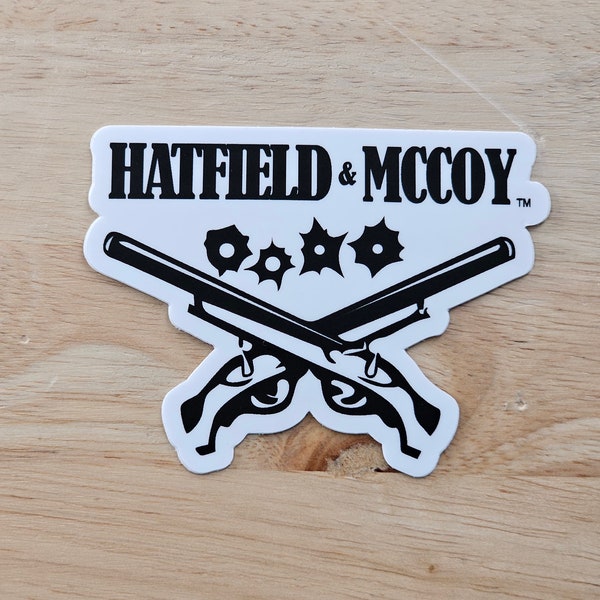 Hatfield McCoy Logo Magnet or Sticker