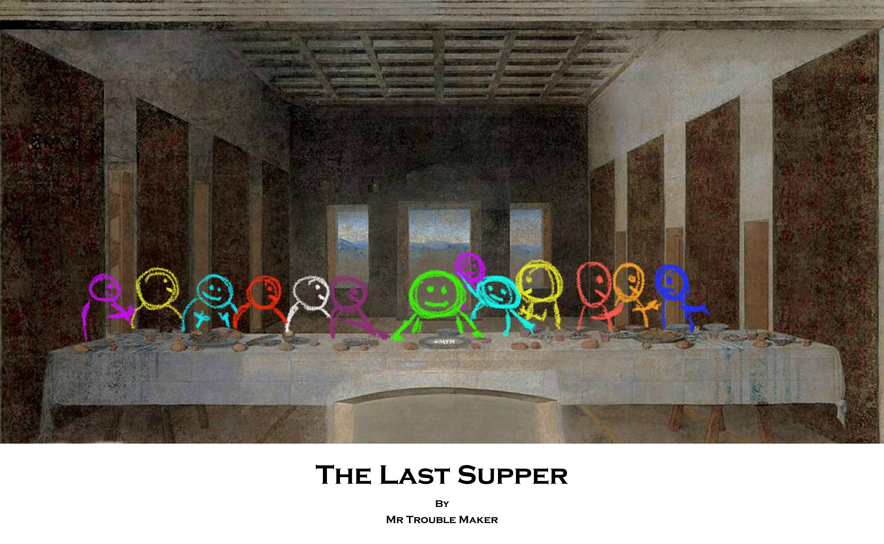 The Last Supper Limited Edition Print Etsy