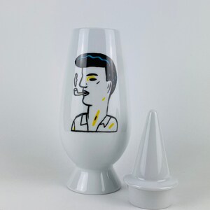 Alessi Tendentse Vase by Guillermo Tejeda for Alessandro Mendini 100% Make-up series No. 83 image 6