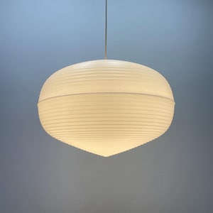 Large Origami pendant light by Aloys Gangkofner for ERCO 1960