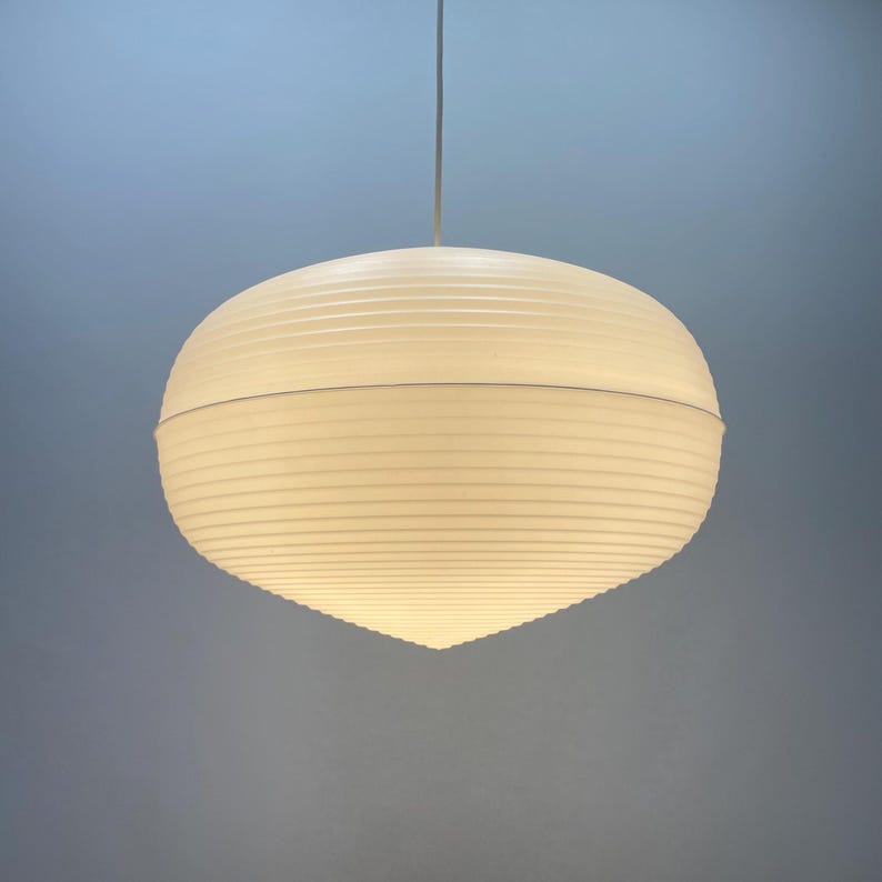 Large Origami pendant light by Aloys Gangkofner for ERCO 1960
