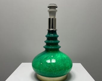 Galaxy green table lamp by Peill & Putzler 1960