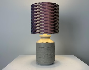 Bitossi style ceramic table lamp from Italy 1960
