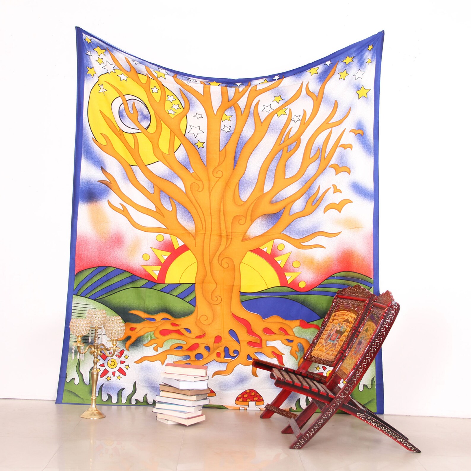 Tree Tapestry Large Tapestry Wall Hangings Home Decor Dorm Etsy