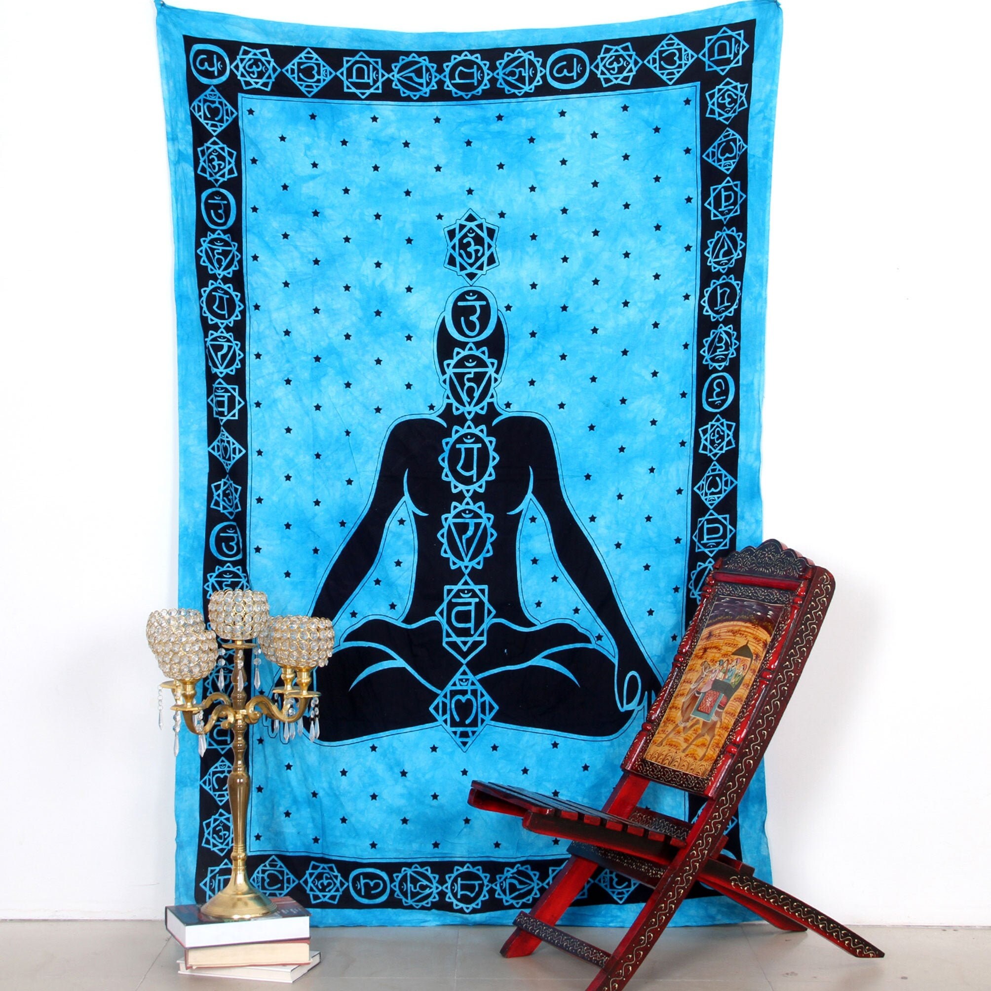 Large Tapestry Meditation Tapestry Mandala Tapestry Wall Etsy