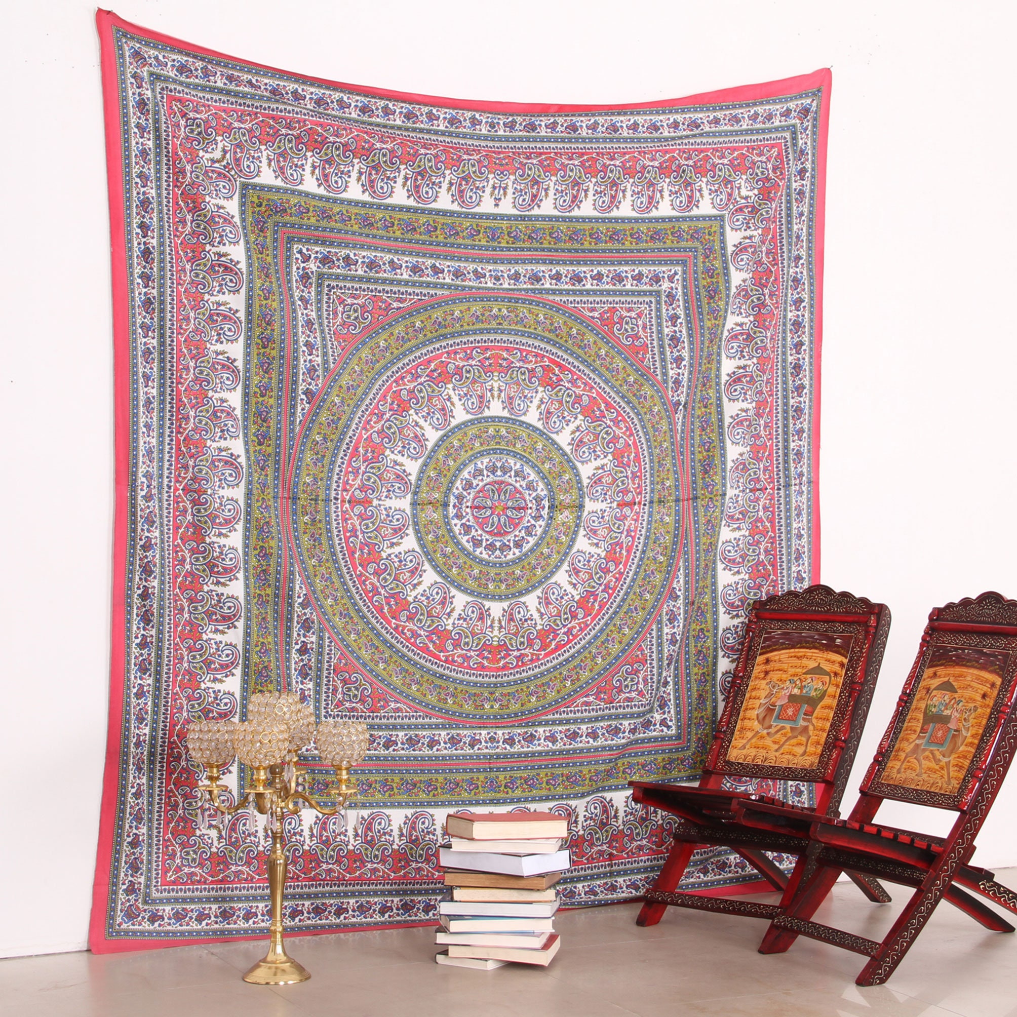 Paisley Tapestry Mandala Tapestry Queen Tapestry Large Etsy