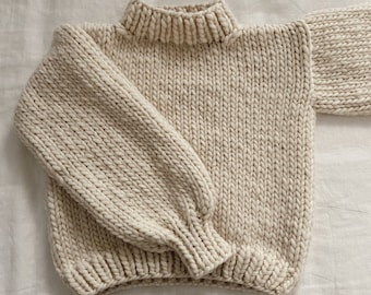 Knitting Pattern: Stockinette Jumper 