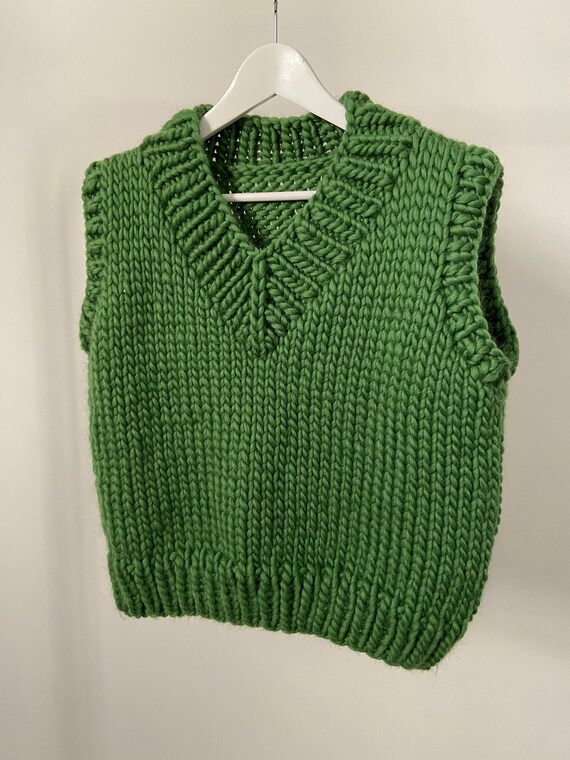 Knitting Pattern: the V Neck Vest by Lovebird Knitwear Knitting Pattern: the V Neck Vest by Lovebird Knitwear