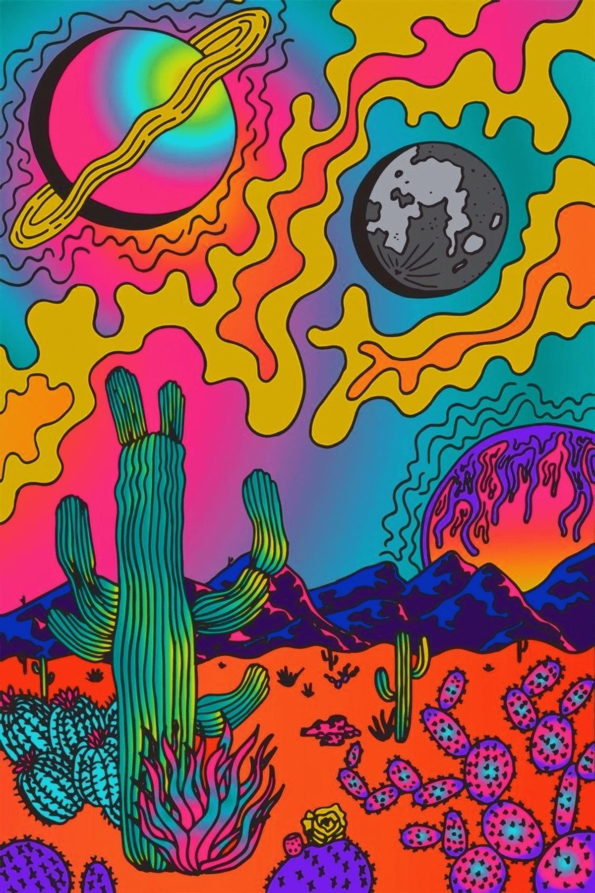 Kidcore wall collage kit 100 pcs indie room decor indie Etsy