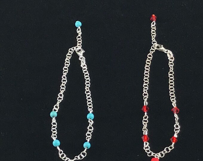 925 Sterling Silver Bracelet, 925 Sterling Silver Chain, Cross Bracelet Sterling Silver, Leaf Bracelet Sterling Silver.