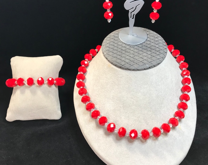 Valentine Jewelry Fashion Jewelry, Perfect Gift, Red Color