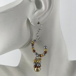 Fashion Jewelry, Hoop Earrings, Earrings, Gold, Silver And Copper Colors, Elegant Earrings, Casual Earrings.