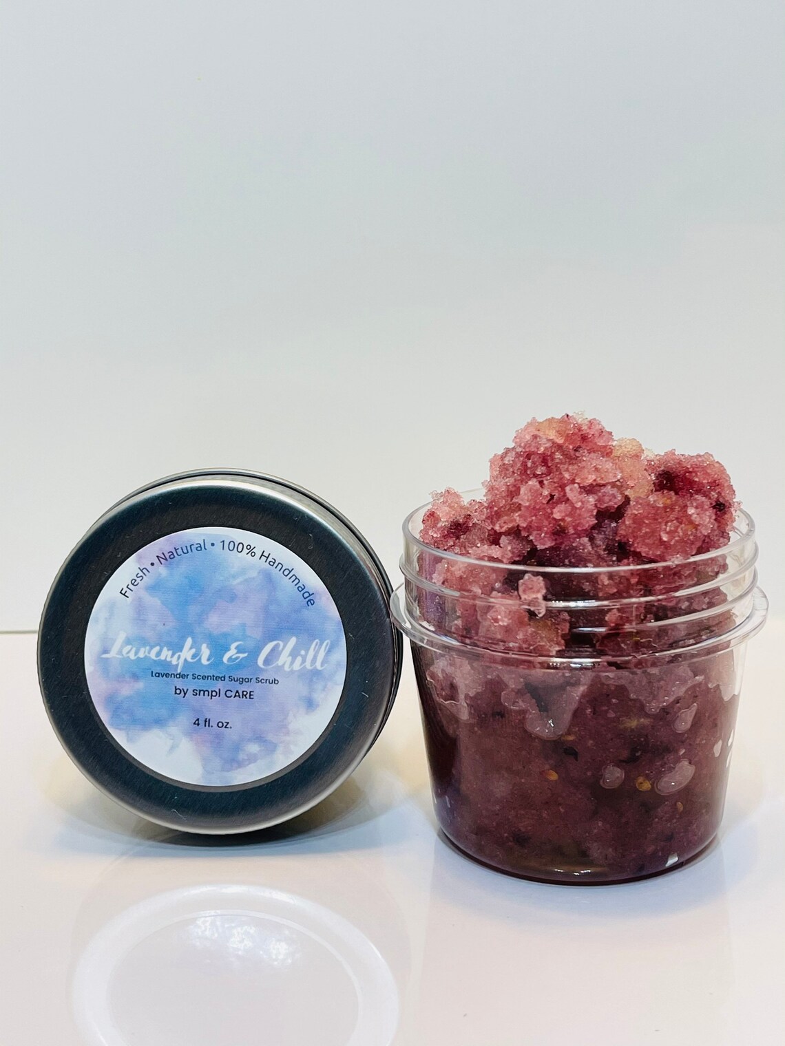 All Natural Exfoliating Sugar Scrub For Sensitive Skin 4 oz Etsy