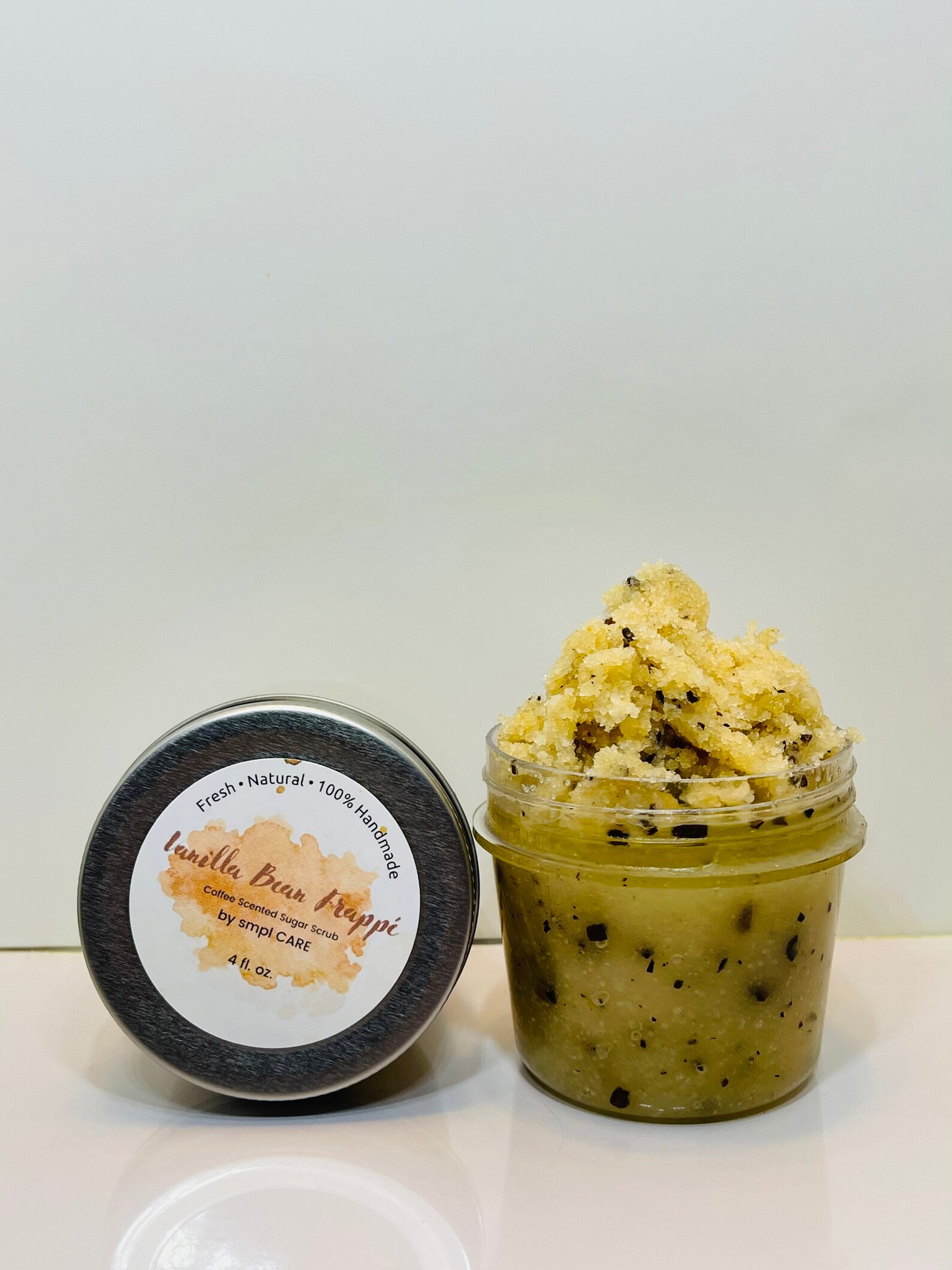 All Natural Exfoliating Sugar Scrub For Sensitive Skin 4 oz Etsy
