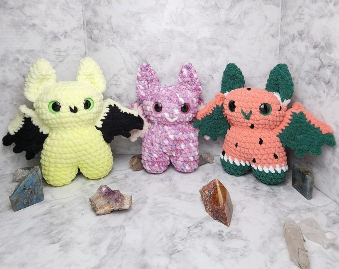 Cute Bat Plushie, Adorable Halloween Stuffed Animal