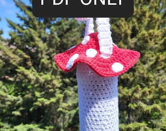 PATTERN ONLY Mushroom Water Bottle Holder, Crochet Pattern