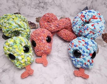 Spiral Snake Plushie, 16" Snake Stuffed Animal