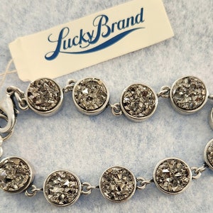 Winter glimmer silver lucky brand bracelet