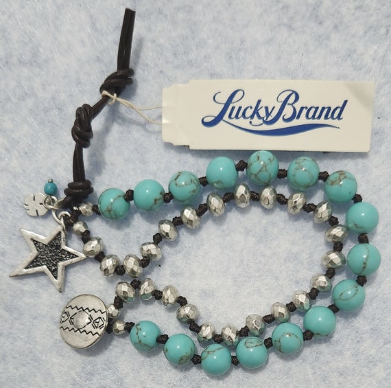 Lucky brand turquoise bracelet sale