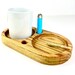 Wake & Bake Tray | Wood Ashtray | 420 Stoner Christmas Gift | Coffee Mug Coaster 