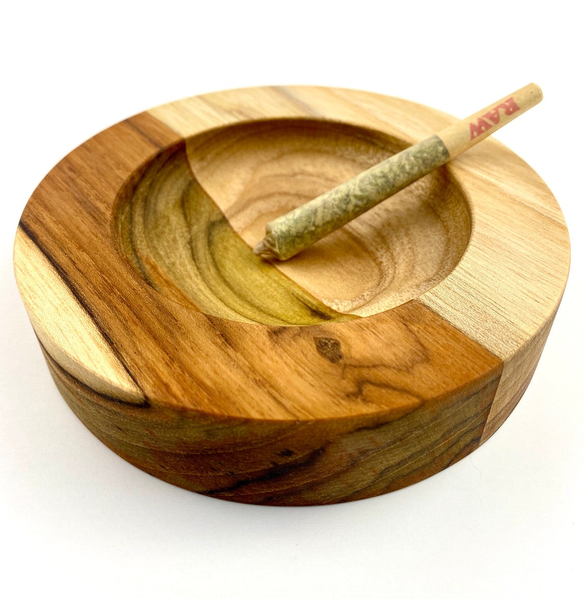 Teak Wood Ashtray Wooden Ash Tray Solid Wood Ashtray Etsy