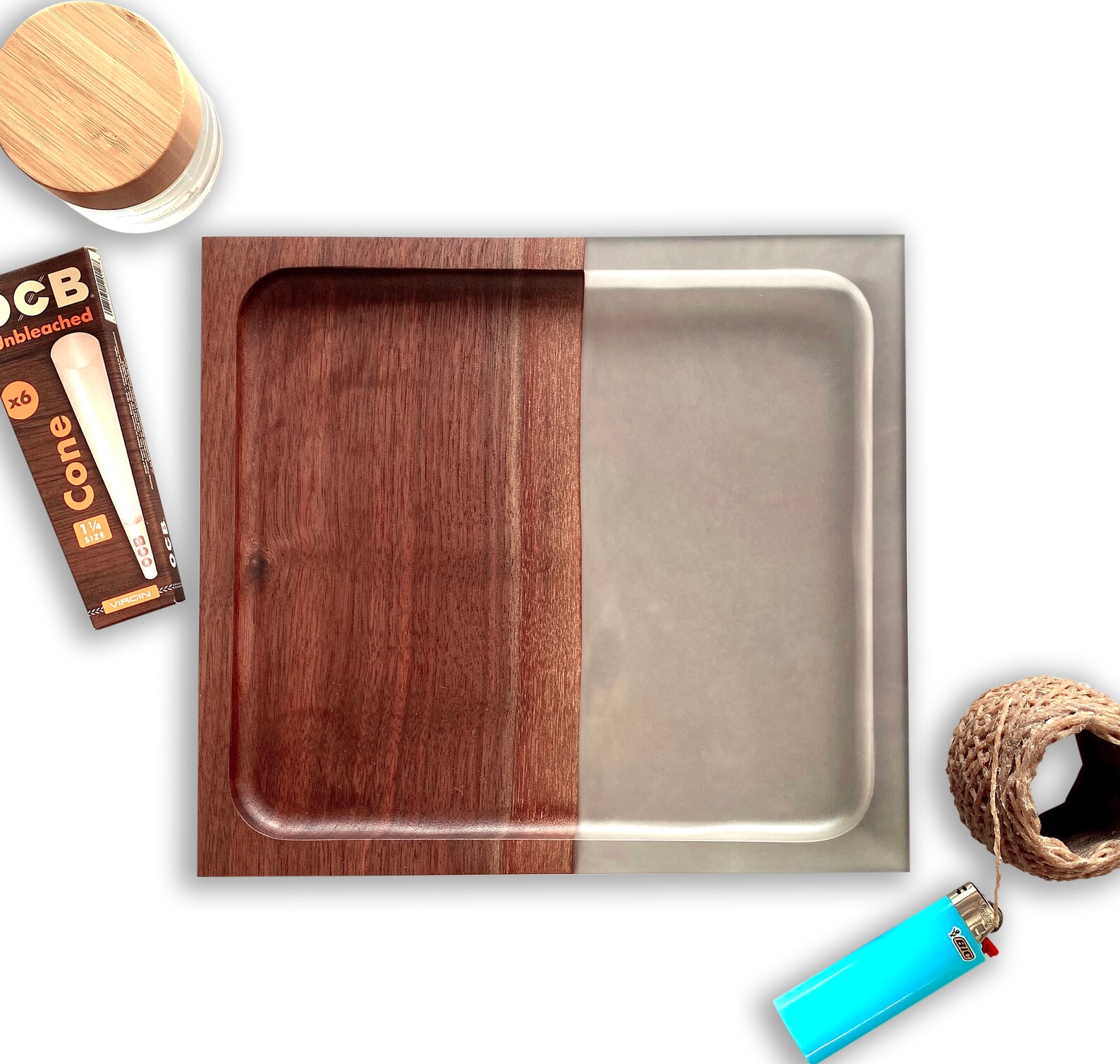 Epoxy Resin Rolling Tray Epoxy Stash Catch All Tray Etsy