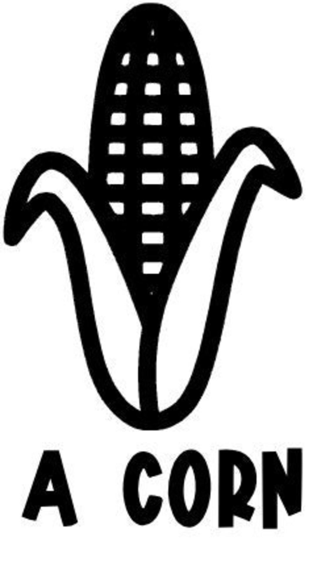 Buttered Corn Sticker A Corn Bumper Sticker - Etsy