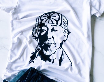Mr. Miyagi Karate Kid Shirt: 80s Movie Nostalgia Tee