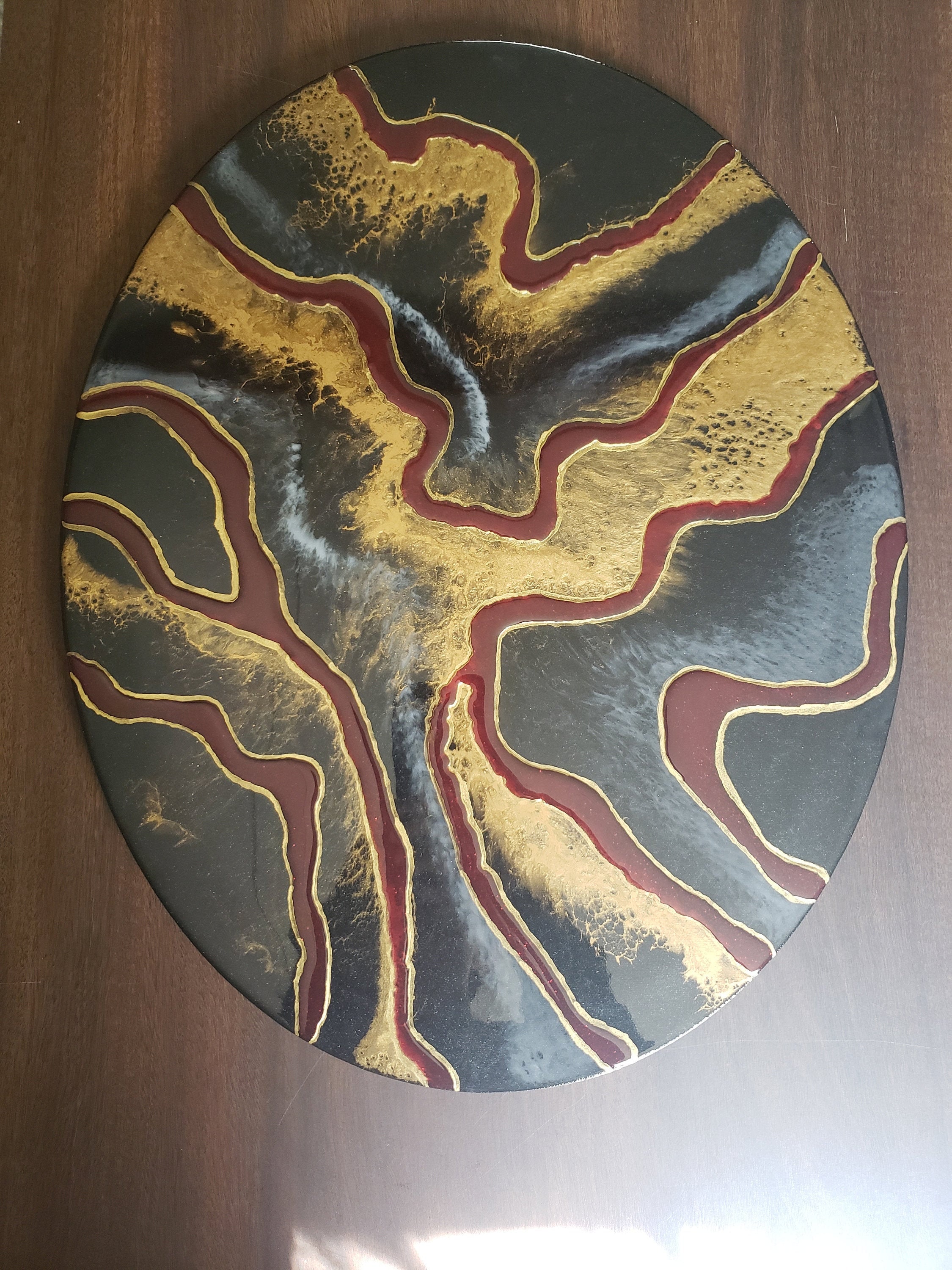 Resin Wall Art Resin Wall Decor Abstract Wall Art Etsy