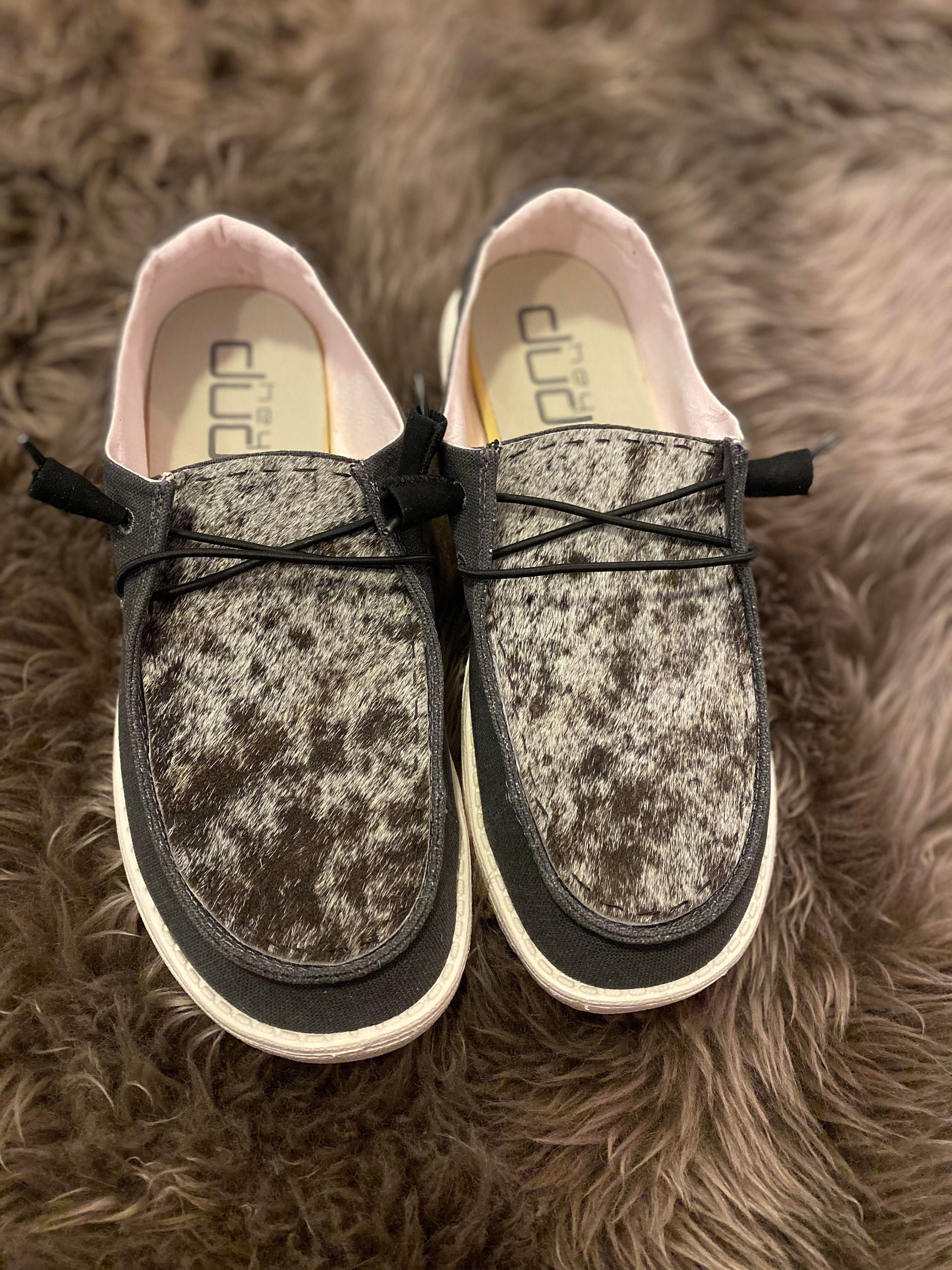 cowhide hey dudes amazon