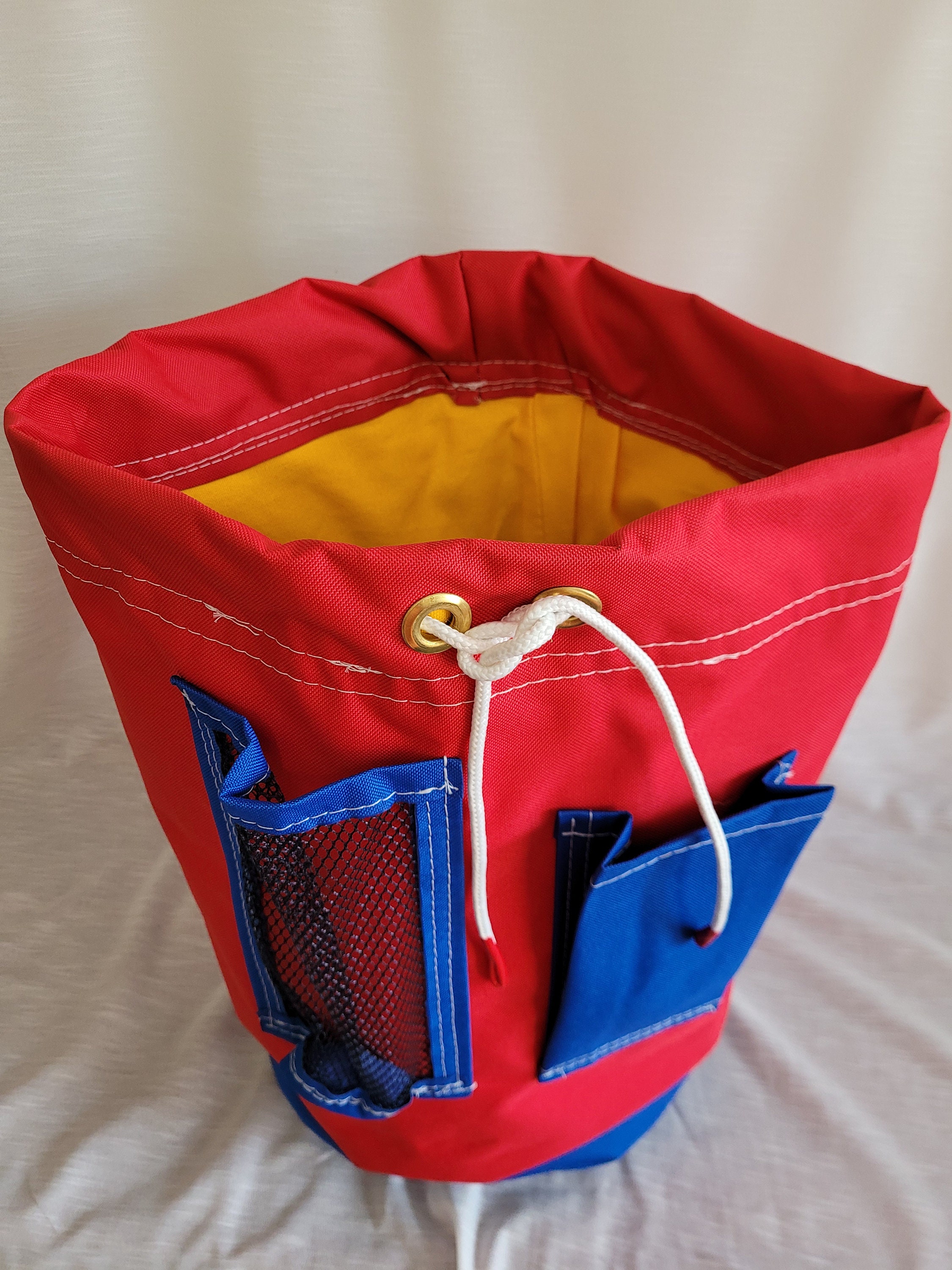 Big Red BOAT BAG Etsy