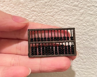 1:12 Dollhouse Miniature Antique Chinese Abacus