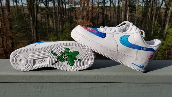 custom spongebob shoes