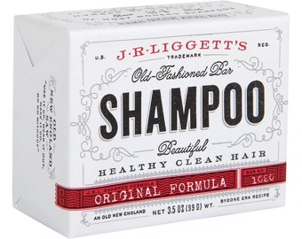 J·R·LIGGETT'S All-Natural Shampoo Bar, Original Formula -Strong and Healthy Hair